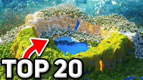 Top 20 Best New Seeds For Building In Minecraft 119 Bedrock And Java