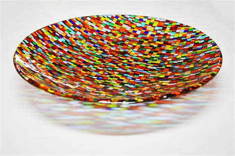 Multicolored Murano Glass Plate By Stefano Birello For Veve Glass 2019 For Sale At Pamono