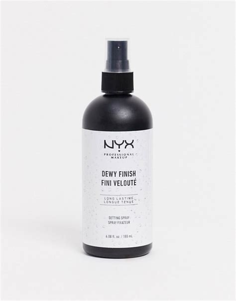 Nyx Professional Makeup Setting Spray Dewy Finish Maxi Size Asos