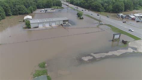 Flooding Off Highway 7 Near Russellville