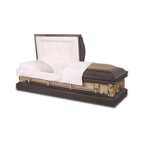 Mocha 18 Gauge Steel Casket Sky Caskets