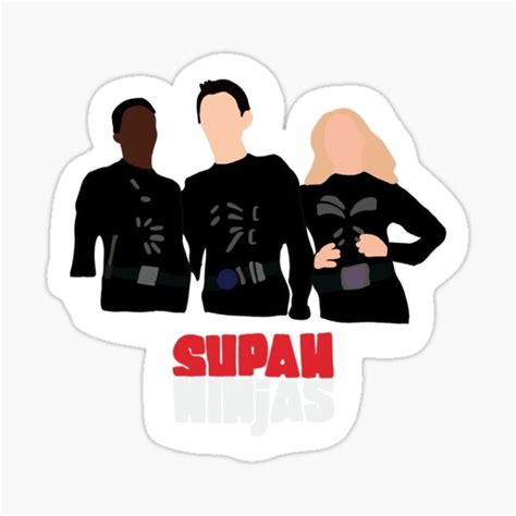 Supah Ninjas Sticker For Sale By Emmanordstrom Redbubble