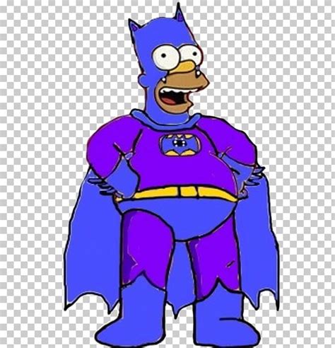 Homer Simpson Batman Superhero Art Character Png Clipart Art Artwork