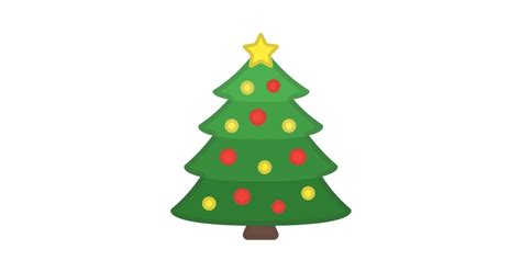 Christmas tree emoji can summarize the concept of holidays and it's commonly found together with other related symbols such as santa claus or a snowman. Christmas Tree Emoji