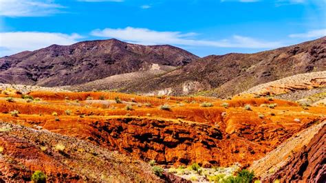 Colorful Mountains Along Northshore Road Sr167 In Lake Mead National
