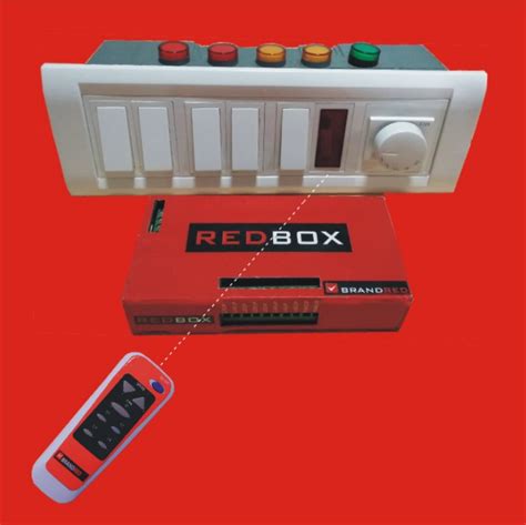 Red Box Domestic Switches Electrical Wall Switches Modular