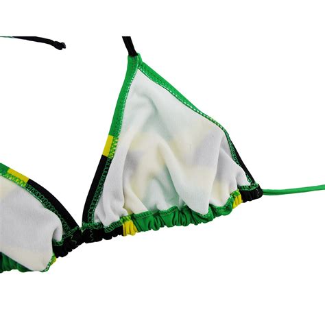 jamaican flag string bikini jamaica swimsuit u s womens fashion bikini tanga