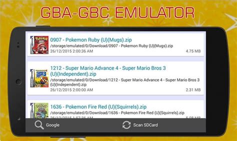 The 10 Best Gba Emulators For Android Devices 2017