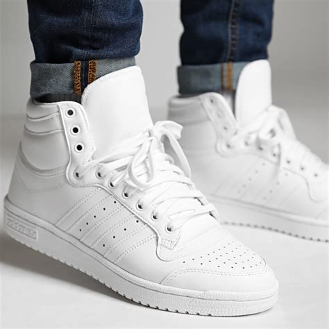 Adidas Originals Baskets Top Ten Hi Fv6131 Footwear White Core White