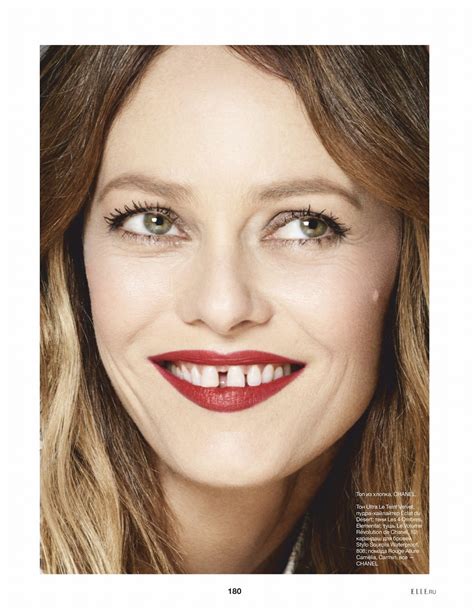 Vanessa Paradis Sexy For Elle Magazine Issue March Photos