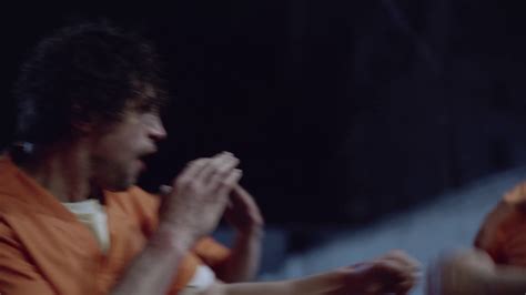 Fight Prison Jail Inmates: Within Jail Fight Stock Footage SBV