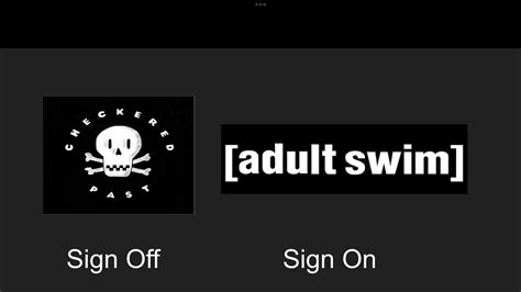 Checkered Past Sign Off Adult Swim Sign On Wednesday November 22 2023