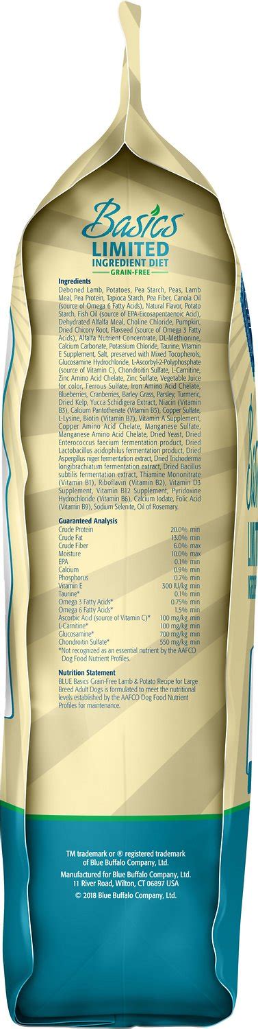 This led them to develop blue buffalo dog food, which contained only the finest natural ingredients to promote a strong immune system. Blue Buffalo Basics Limited Ingredient Grain-Free Formula ...
