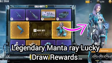 Codm Season 4 New Legendary Manta Ray Lucky Draw Rewards Leaks Codm Season 4 Legendary Manta