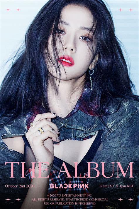 Blackpink The Album Teaser Poster Jisoo Hd Hq K Pop Database Dbkpop Com