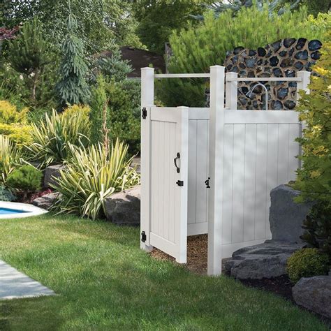 Outdoor Pool Bathroom Outdoor Shower Kits Outdoor Shower Enclosure