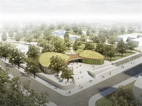 Nps Tchoban Voss And Hager Partner Design Recreation Center For Nauen