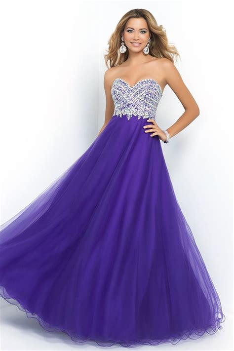 2015 Glorious Full Beaded Bodice Sweetheart A Lineprincess Prom Dress