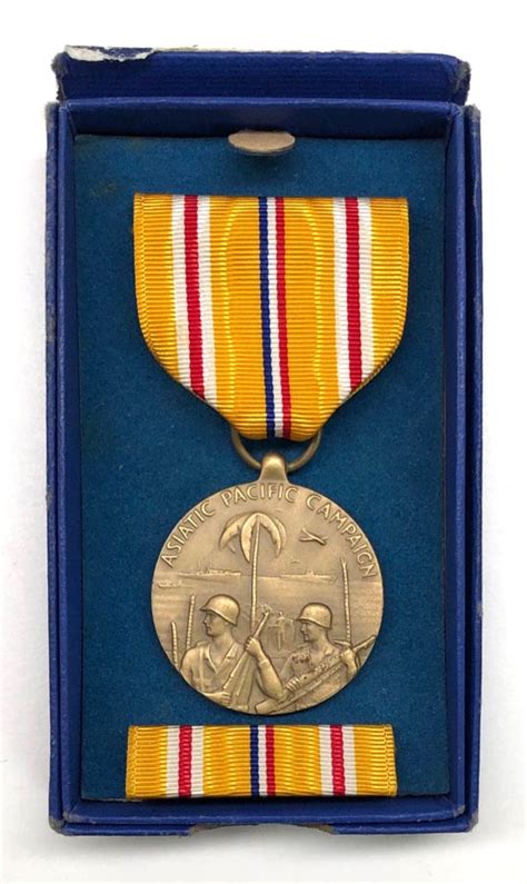 Battlefront Collectibles Ww Us Asiatic Pacific Campaign Medal In Box