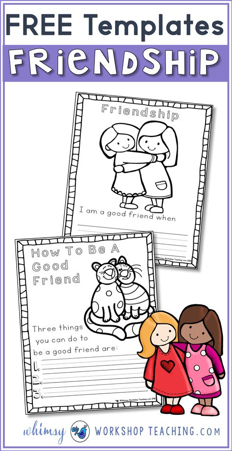 Free Printable Friendship Day Worksheet For Kindergarten First Grade