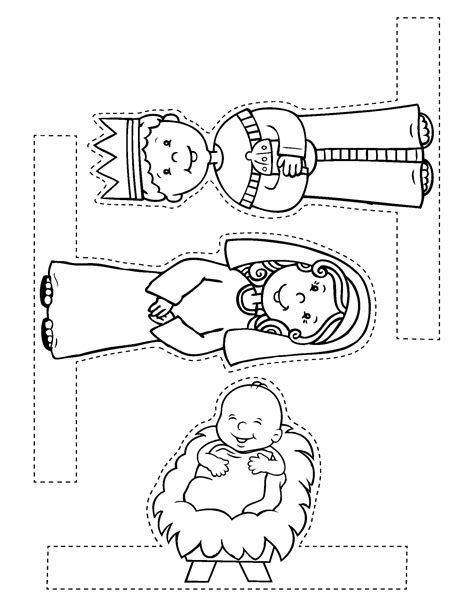 Printable Nativity Craft