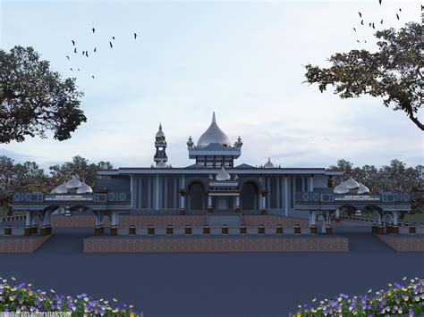 Pagar Masjid Minimalis Modern Inspirasi Terbaru