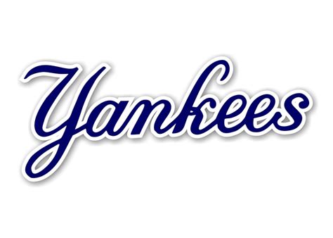 New York Yankees Yankees Precision Cut Decal Sticker
