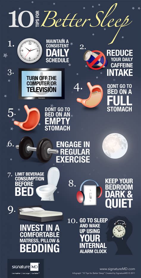 10 Sleep Tips For A Better Nights Rest