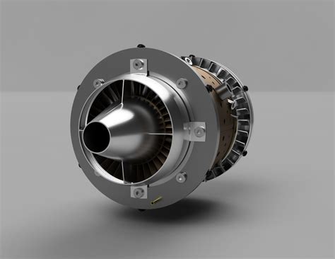3d Wren Gas Turbine Engine