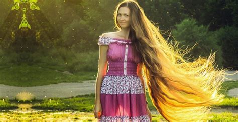 Rus Rapunzel Dariya Gubanova Uzun Saçlarının Sırrını Açıkladı