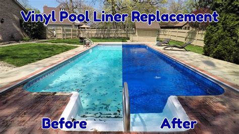 Vinyl Pool Liner Replacement Time Lapse Youtube