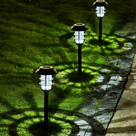 We stock path, spot, flood and well lights. Solpex 8 Pack Solar Pathway Lights Outdoor, Solar Powered ...