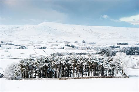 Peaceful Snow Scene In The Howgills Photograph By Wayne