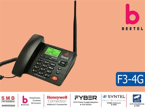 Black Plastic Beetel F3 4g Gsm Fixed Wireless Phone At Rs 4950 In Surat