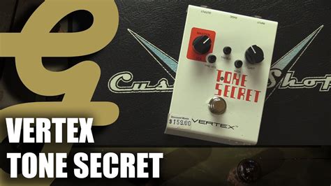 Vertex Tone Secret Youtube