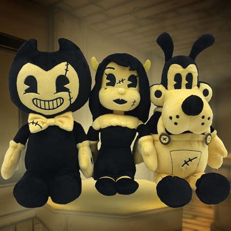 Bendy And The Ink Machine Soft And Cuddly Ink Bendy Beanie Plush Super