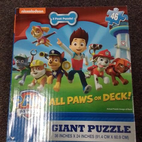 Paw Patrol Giant Puzzle S
