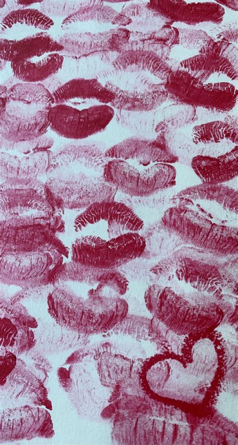 100 Kisses For You Valentines Wallpaper Dark Wallpaper Iphone Y2k Wallpaper