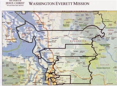 Sister Elle Jacksons Adventures In The Washington Everett Mission Map