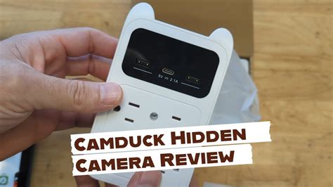 Camduck Hidden Security Camera Review Youtube