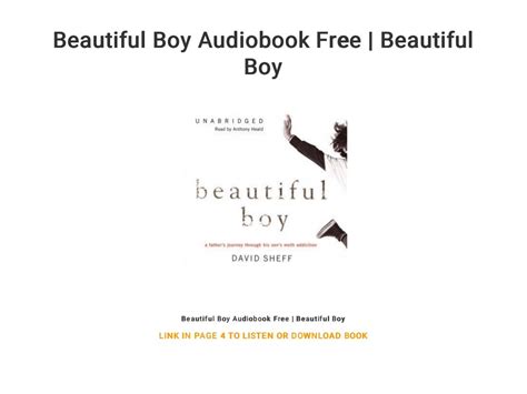 Beautiful Boy Audiobook Free Beautiful Boy