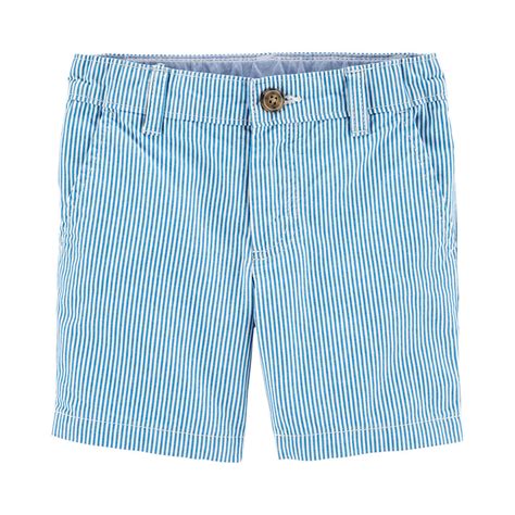 Carters Toddler Boys Pinstripe Short Little Boys Shorts Apparel