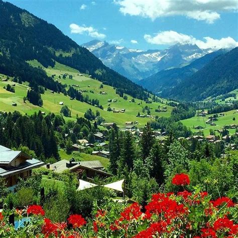 Gstaad Switzerland Romantic Travel Pinterest Photo