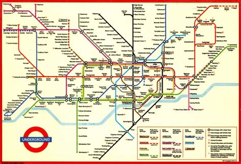 London Attraction Map With Tube Uk Map Printable Map Of The London