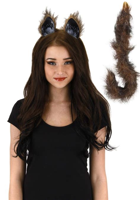 Cat Ears And Tail Costume Accessory Kit