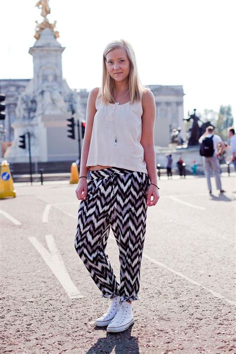 Tirana Street Style Ina Printed Pants Albania Fashion Bloggers