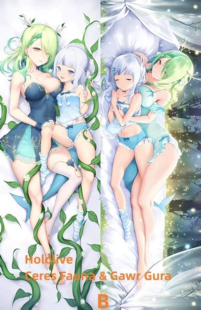 Gawr Gura Dakimakura Collection Vtuber Dakimakura Waifu Mania