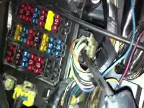 300ZX Z32 Fuse Box - YouTube