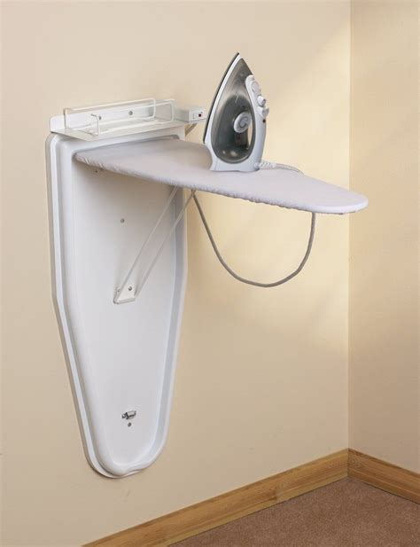 Compact Wall Mounted Ironing Centre With Steam Iron Wall Mounted