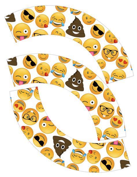 Emoji Cupcake Wrappers Free Printable Free Emoji Printables Free